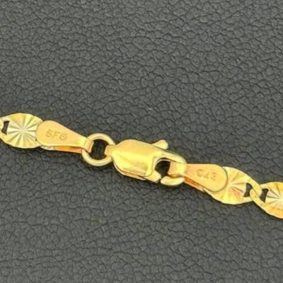 14 k gold chain 20 in