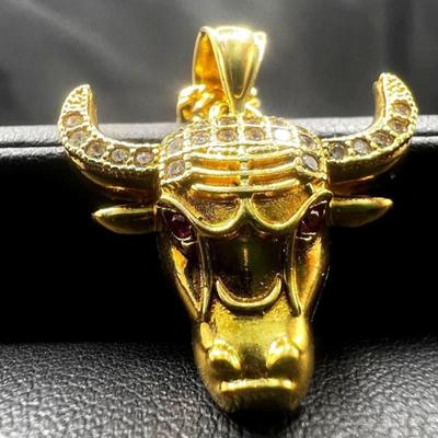 15 k gold chain pendant 20 in