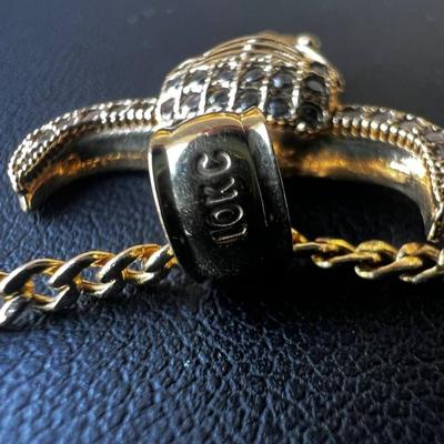 15 k gold chain pendant 20 in