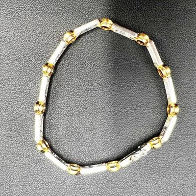 14 k gold bracelet 7.25 in