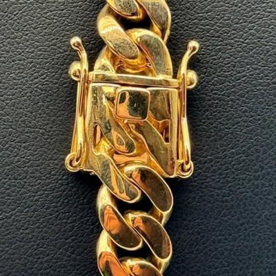 14 k gold chain 24 in