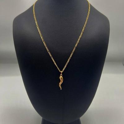 14 k gold chain 20 in