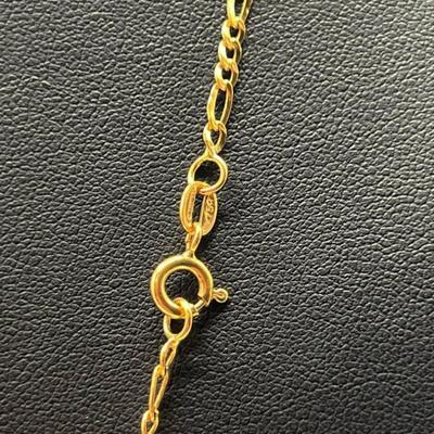 14 k gold chain 20 in