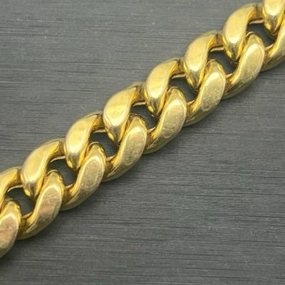 14 k gold bracelet 9 in
