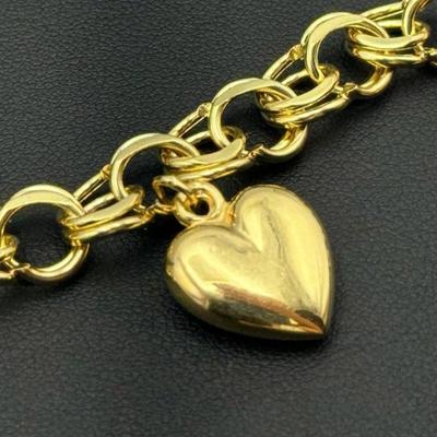 14 k gold bracelet 7 in