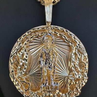 14 k gold pendant