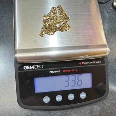 14 k gold chain 24 in
