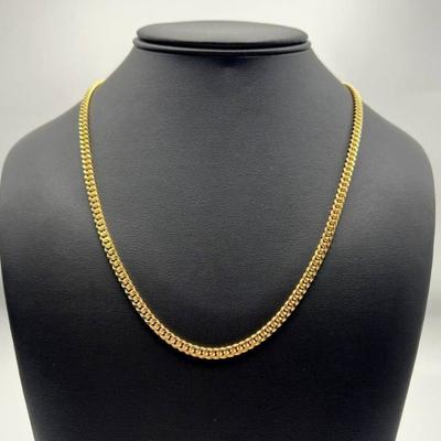 14 k gold chain 22 in