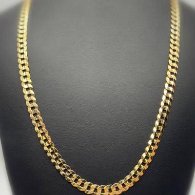 14vk gold chain 24 in