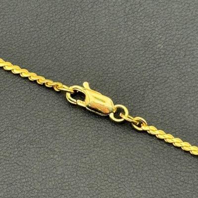 14 k gold chain 20 in