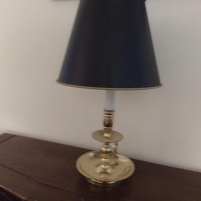 Baldwin Brass Table Top Lamp- Approx 17 1/4" Tall