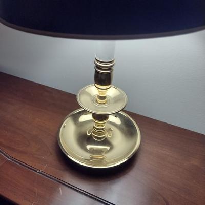 Baldwin Brass Table Top Lamp- Approx 17 1/4" Tall