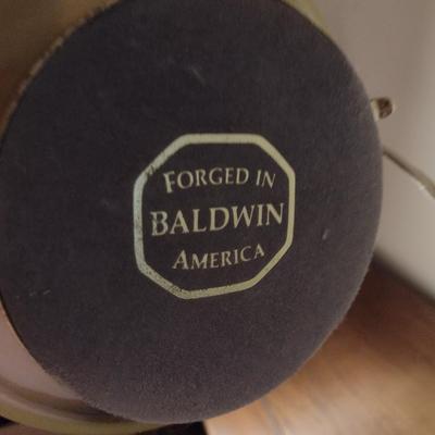 Baldwin Brass Table Top Lamp- Approx 17 1/4" Tall