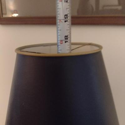Baldwin Brass Table Top Lamp- Approx 17 1/4" Tall