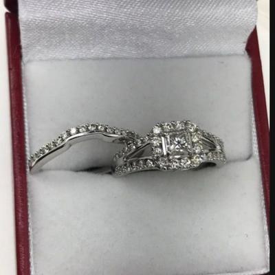 14 k gold diamond ring