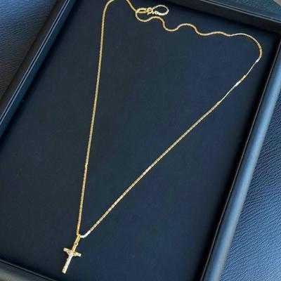 14 k gold chain 22 in