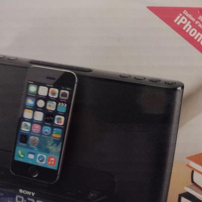 Sony Dream Machine iPod/iPhone Speaker Dock with Clock Radio