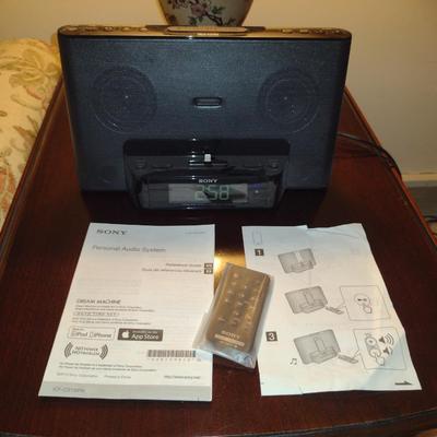 Sony Dream Machine iPod/iPhone Speaker Dock with Clock Radio