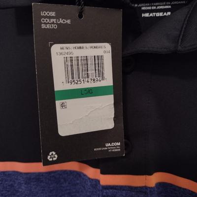 Pair of Under Armour Short Sleeve Men's Shirts- Size Large- New with Tags