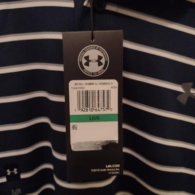 Pair of Under Armour Short Sleeve Men's Shirts- Size Large- New with Tags