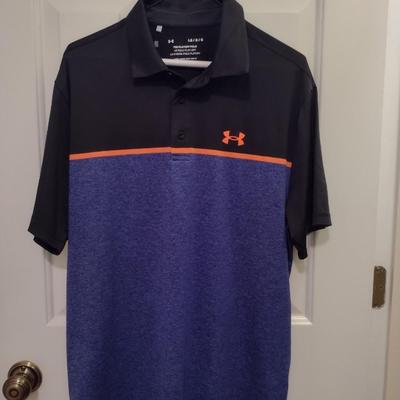 Pair of Under Armour Short Sleeve Men's Shirts- Size Large- New with Tags