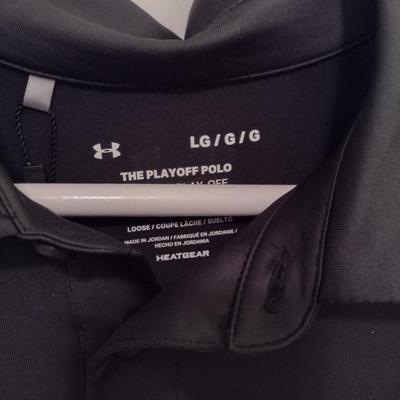 Pair of Under Armour Short Sleeve Men's Shirts- Size Large- New with Tags