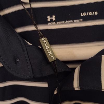 Pair of Under Armour Short Sleeve Men's Shirts- Size Large- New with Tags