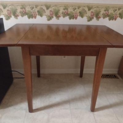 Wooden Double Drop Leaf Table