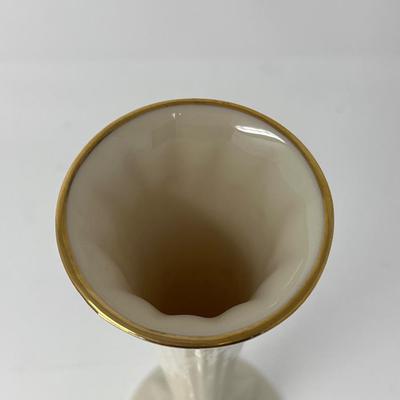 Rapture U.S. Lenox Silver Trim Saucer & Lenox Bud Vase