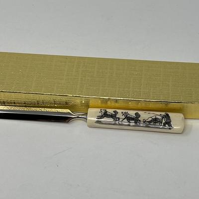 Trio of Vintage Letter Openers Bone Handle
