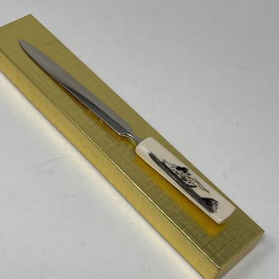 Trio of Vintage Letter Openers Bone Handle