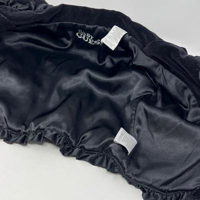 Baby Guess Black Velvet Jacket - 8-9 mos