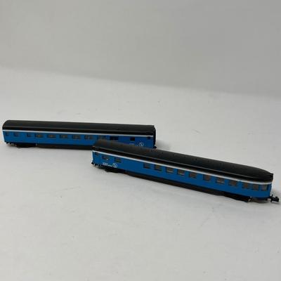 17 N Gauge Train Cars & One Engine