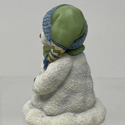 Cherished Teddies Snow Bear & Annette and Pop Imports Flower Shop