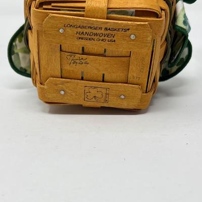 Two 4” x 4” Longaberger Baskets