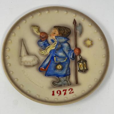 1972 Annual M.J. Hummel Collector Plate