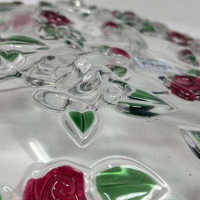Celebrations Rose Garden Footed Relish Mikasa Platter