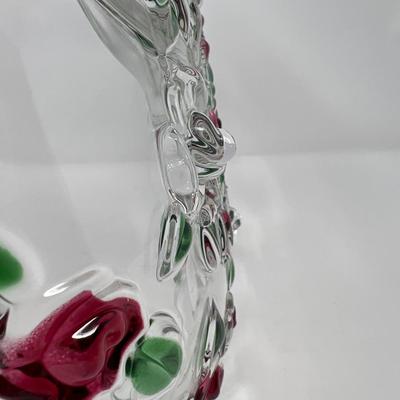 Celebrations Rose Garden Footed Relish Mikasa Platter