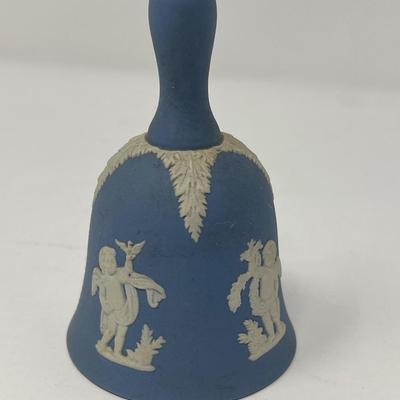 Vintage Holiday Figure, Wedgewood Bell & Home Decor