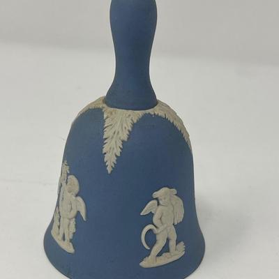 Vintage Holiday Figure, Wedgewood Bell & Home Decor