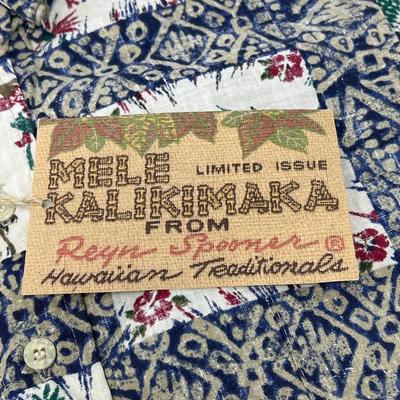 XL Reyn Spooner Mele Kalikimaka Men’s Shirt