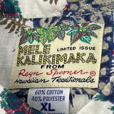 XL Reyn Spooner Mele Kalikimaka Men’s Shirt