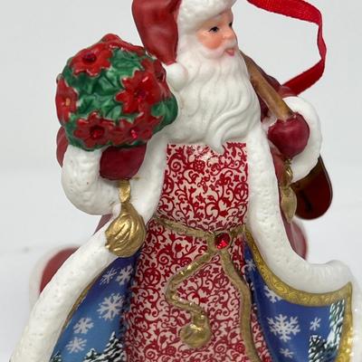 2007 Danbury Mint Santa Ornament