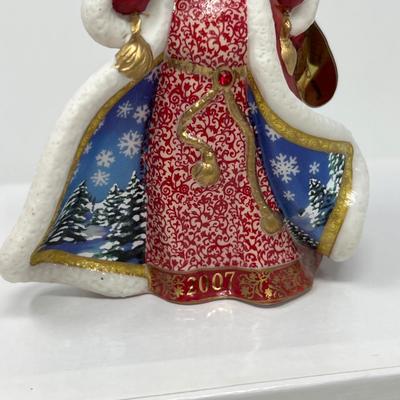 2007 Danbury Mint Santa Ornament