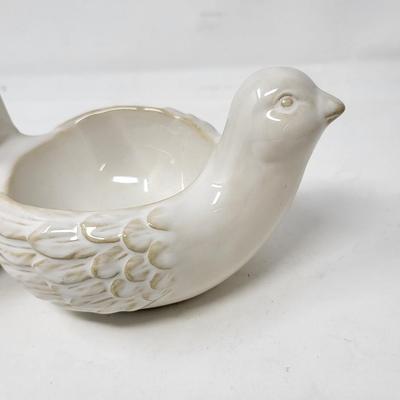 Pottery Barn 12 Days of Christmas Dove Nut Dish