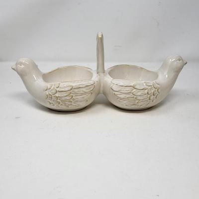 Pottery Barn 12 Days of Christmas Dove Nut Dish