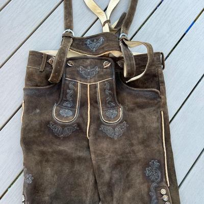 Stendl Bavarian Oktoberfest Suede Men's Lederhosen