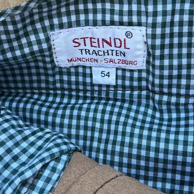 Stendl Bavarian Oktoberfest Suede Men's Lederhosen