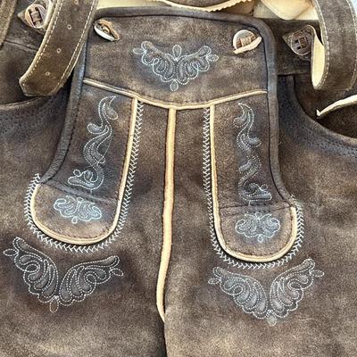 Stendl Bavarian Oktoberfest Suede Men's Lederhosen