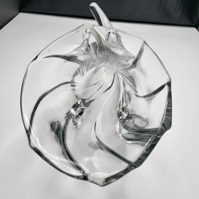 MCM Duncan Miller Glass Cornucopia